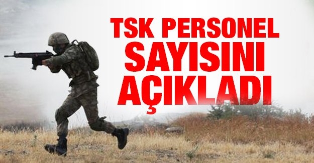TSK personel sayısını açıkladı