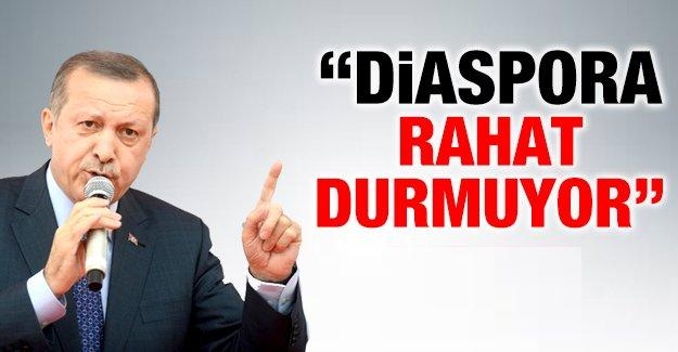 “Diaspora rahat durmuyor”