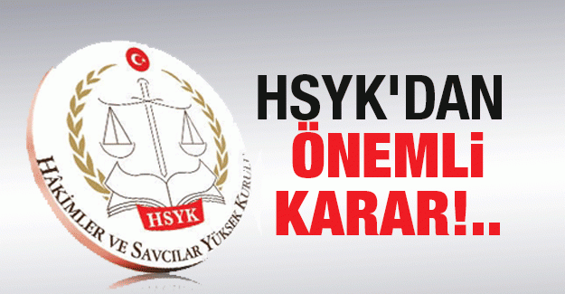 HSYK’dan yeni kararname