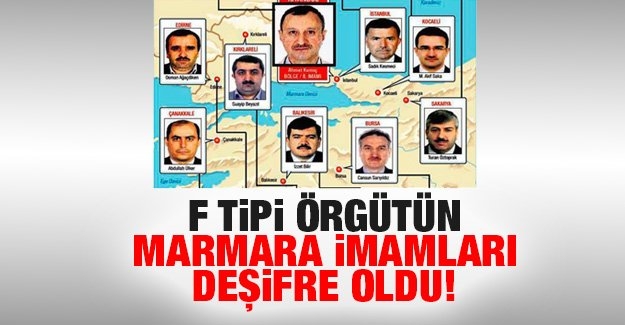 F tipi örgütün Marmara imamları deşifre oldu!