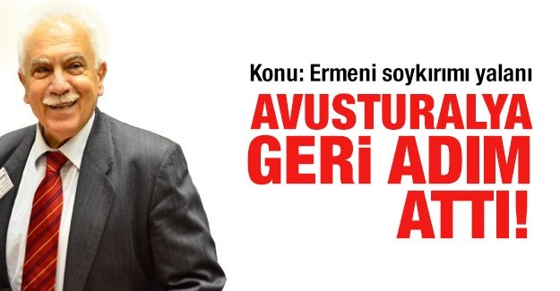 Avusturalya geri adım attı!