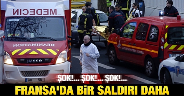 Fransa’da bir saldırı daha! 1 Polis yaralı
