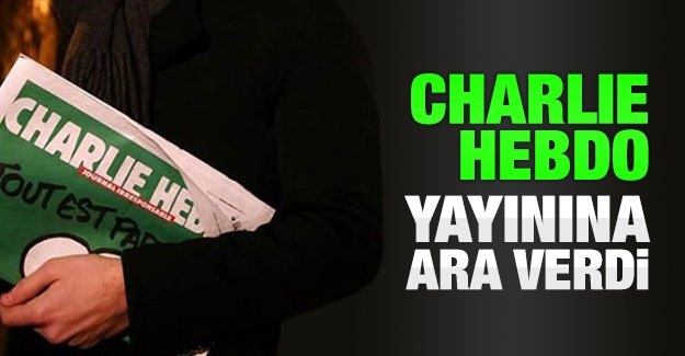 Charlie Hebdo yayınına ara verdi