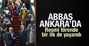 Mahmut Abbas Ankara’da