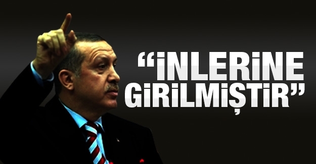 ”İnlerine girilmiştir”
