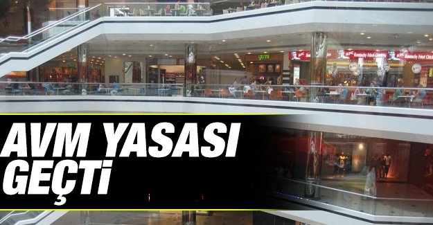 AVM yasası geçti