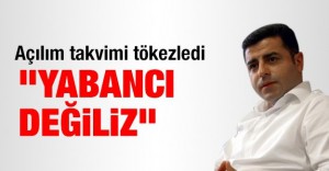 Açılım takvimi tökezledi