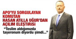 Apo’yu sorgulayan komutandan açılım eleştirisi