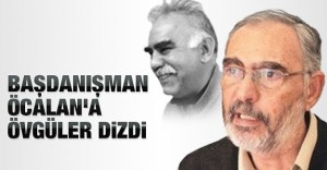 Terörist Öcalan’a övgüler dizdi