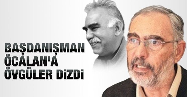Terörist Öcalan’a övgüler dizdi