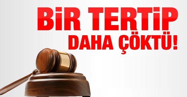Bir tertip daha çöktü!