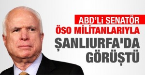 ABD’li senatör ÖSO militanlarıyla Şanlıurfa’da görüştü
