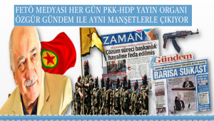 FETÖ ve PKK medyasının kirli işbirliği ortaya çıktı