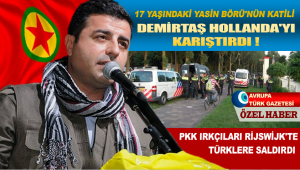 Selahattin Demirtaş Hollanda’yı karıştırdı, PKK ırkçıları Rijswijk’te Türklere saldırdı