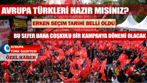 Seçim tarihi belli gibi