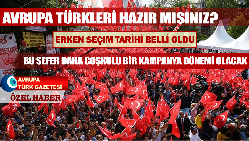 Seçim tarihi belli gibi