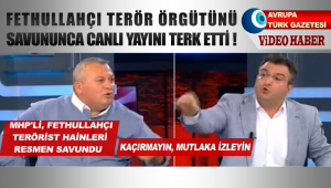 FETÖ’yü savununca canlı yayını terk etti!