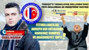 Türkçe’yi yasaklayan Hollanda’daki FETÖ okulundan ad değiştirme takiyesi