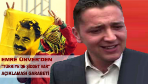 Emre Ünver’den “Türkiye’de şiddet var” açıklaması garabeti