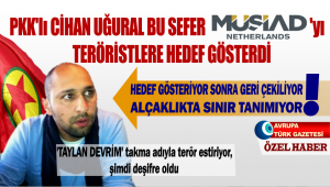 PKK’lı Cihan Uğural bu sefer MÜSAİD Hollanda’yı teröristlere hedef gösteriyor
