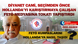 Hollanda Diyanet caminden seçim öncesi FETÖ’ye tokat