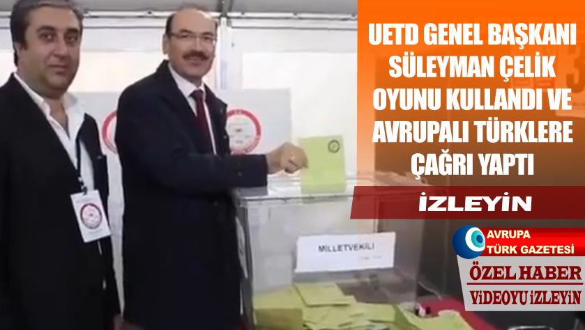 Avrupalı Türkler sandıklara giderek oylarının kullanmaya başladı