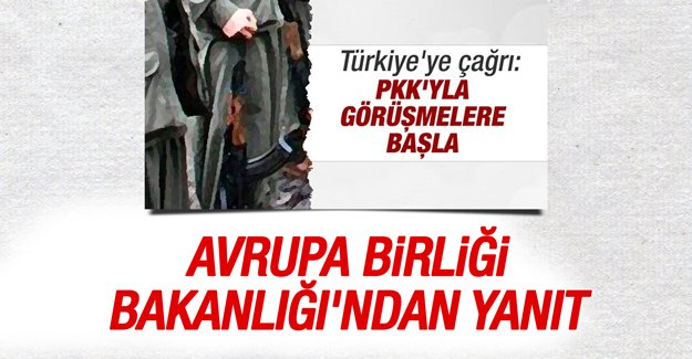 Avrupa Birliği Bakanlığı’ndan o baskıya yanıt