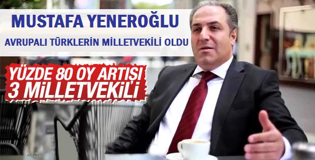 AK Parti’nin yurtdışındaki oyları arttı, Yeneroğlu tekrar milletvekili seçildi