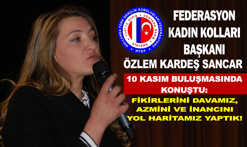 Sancar: Fikirlerini davamız, azmini ve inancını yol haritamız yaptık!