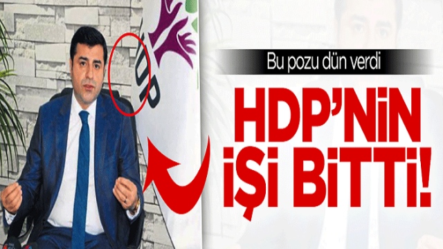 Seçim bitti HDP’de Türk bayrağı gitti