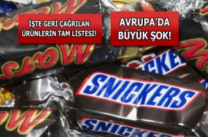 Ünlü şikolata ürününden bakın ne çıktı! Avrupa şokta