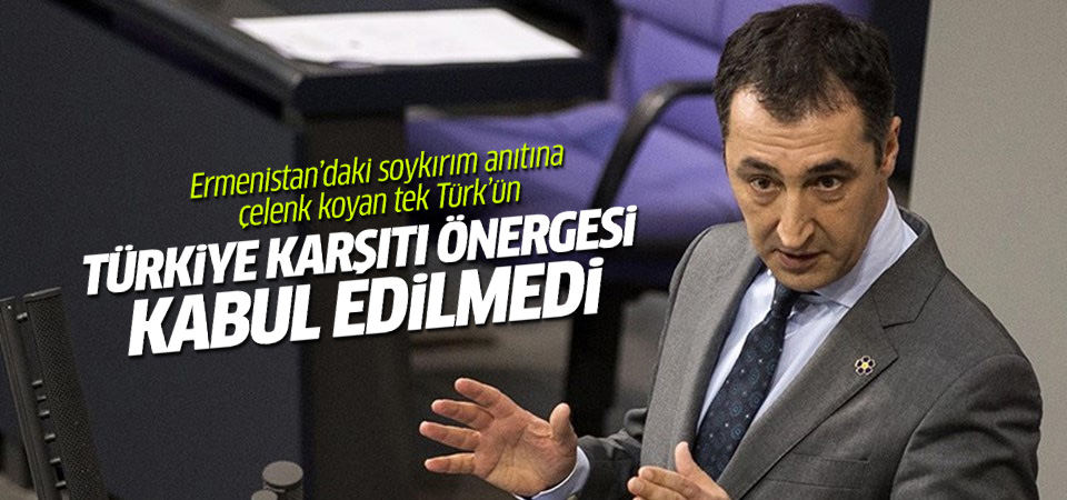 Cem Özdemir’in Ermeniliğı yine tuttu ama Almanlar bu sefer yemedi