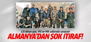 Şok gerçek; 120 Alman ajan, PKK-YPG saflarında savaşıyor