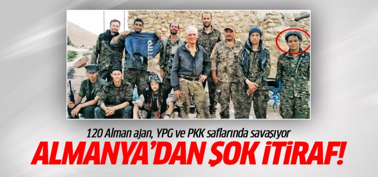 Şok gerçek; 120 Alman ajan, PKK-YPG saflarında savaşıyor