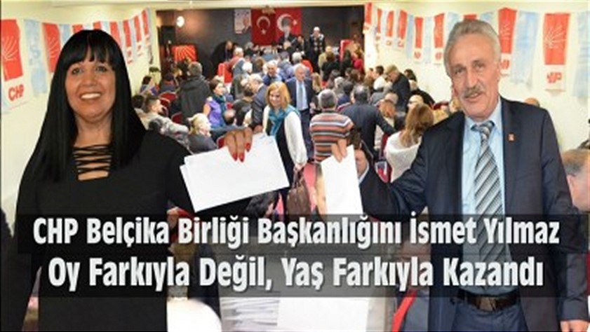 CHP Belçika Birliği Başkanı yaş farkıyla seçildi, ama kavga bitmedi