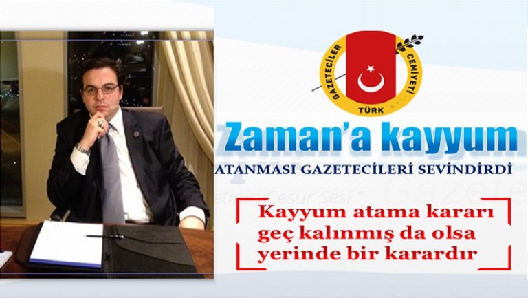 Gazeteciler Cemiyeti Başkanı Kılıç: Kayyum atama kararı geç kalınmış da olsa yerinde bir karardır