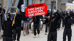 1400 DAEŞ’çi Avrupa’yı tehdit ediyor
