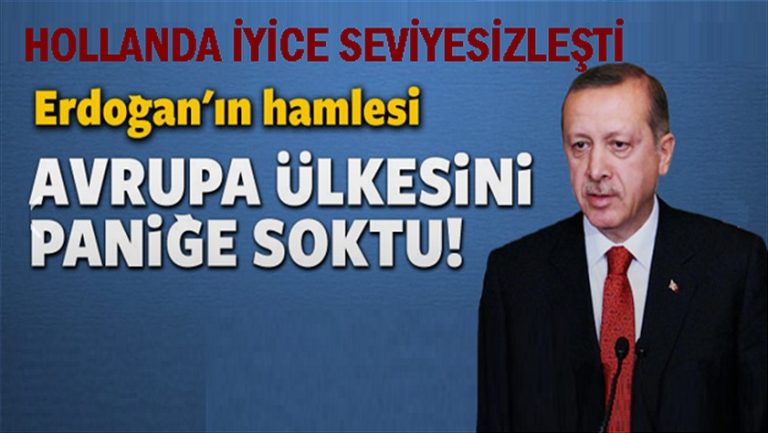 Hollanda Erdoğan’a küfür edilmesi için kanun değiştiriyor, Yazıklar olsun!