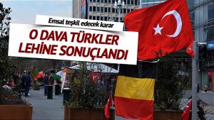 Belçika’dan Türkler için flaş karar