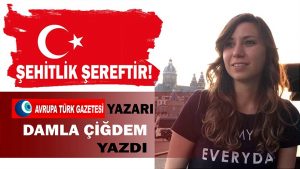 Şehitlik şereftir!