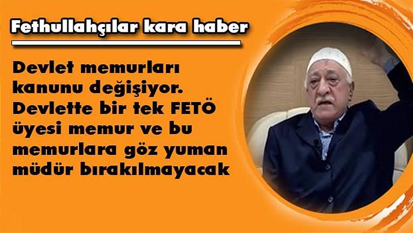 Büyük temizliğin alt-yapısı tamam; FETÖ’nün devlette kökü kazınacak!