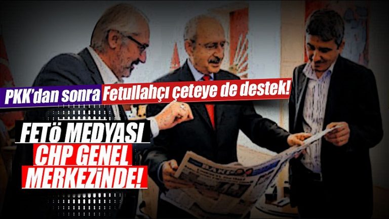 Kılıçdaroğlu FETÖ’nün yalan dolu zift yayınlarını CHP Genel Merkezinde himaye ediyor