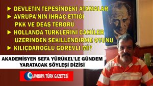 Yürükel’le gündem yaratacak söyleşi dizisi