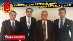 Avrupalı Türk gazetecilerin Deniz Baykal’ı ziyaretinde Avrupalı Türkler konuşuldu