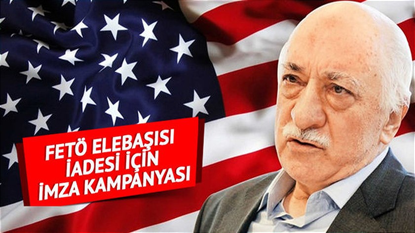 Amerika Türklerinden baş-terörist Gülen’in iadesi için imza kampanyası