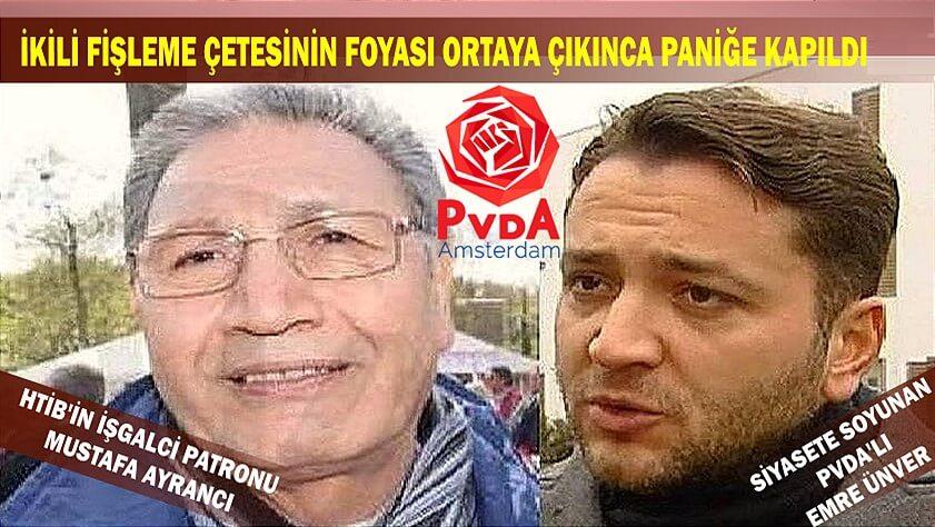 fisleme cetesinin foyasi amsterdam pvda htib