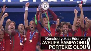 Finalde Fransa’yı yenen Portekiz şampiyon oldu