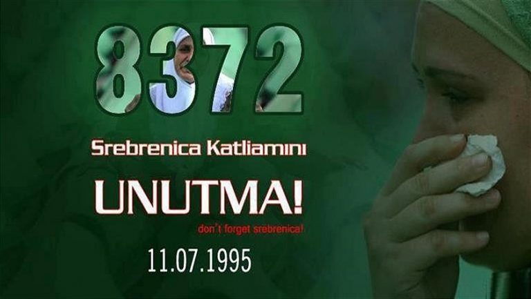 AK Partili Yeneroğlu: “Srebrenitsa şehitlerini rahmetle anıyorum”