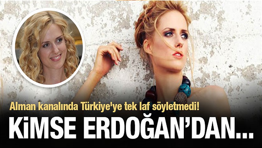 Wilma Elles Alman TV’sinde Erdoğan’ı bakın nasıl savundu