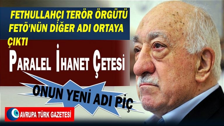 Artık FETÖ ile birlikte bu kısaltma da kullanılıyor; FETÖ eşittir P.İ.Ç.